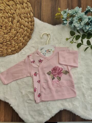 Babyim Kaneviçe Nakışlı 3 lü Kız Takım