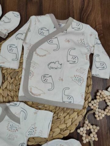 Okyanus Kirpi  Desenli Battaniyeli 7 Li Erkek Set