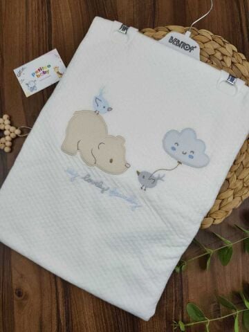 Bebitof Kutup Ayılı Kapitone Battaniye Erkek