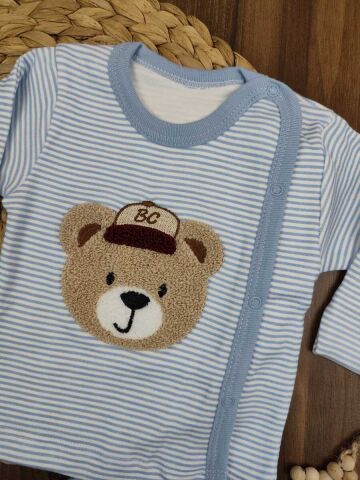 Babycan 3 LÜ Erkek Bebek   Zıbın Takım