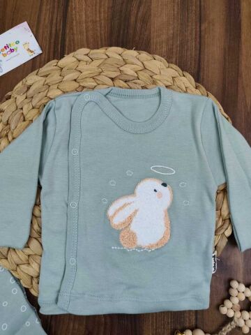 Babycan 3 LÜ  Bebek Zıbın Takım