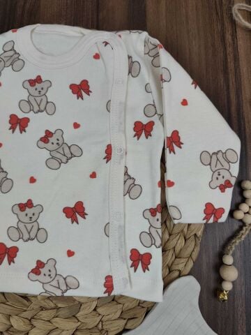 Babycan 3 Lü  Kız Zıbın Takım