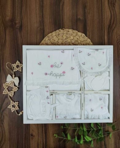 Gaye Bebe Lee Happy Nkş. 10 Parça Zıbın Set
