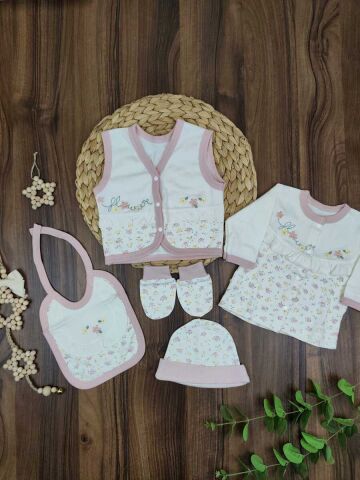 Gaye Bebe 10 Lu Kız Bebek Zıbın Set