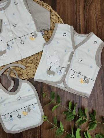 Gaye Bebe 10 Parça Zıbın Set