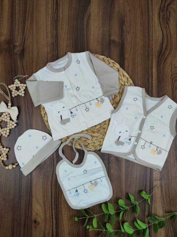 Gaye Bebe 10 Parça Zıbın Set