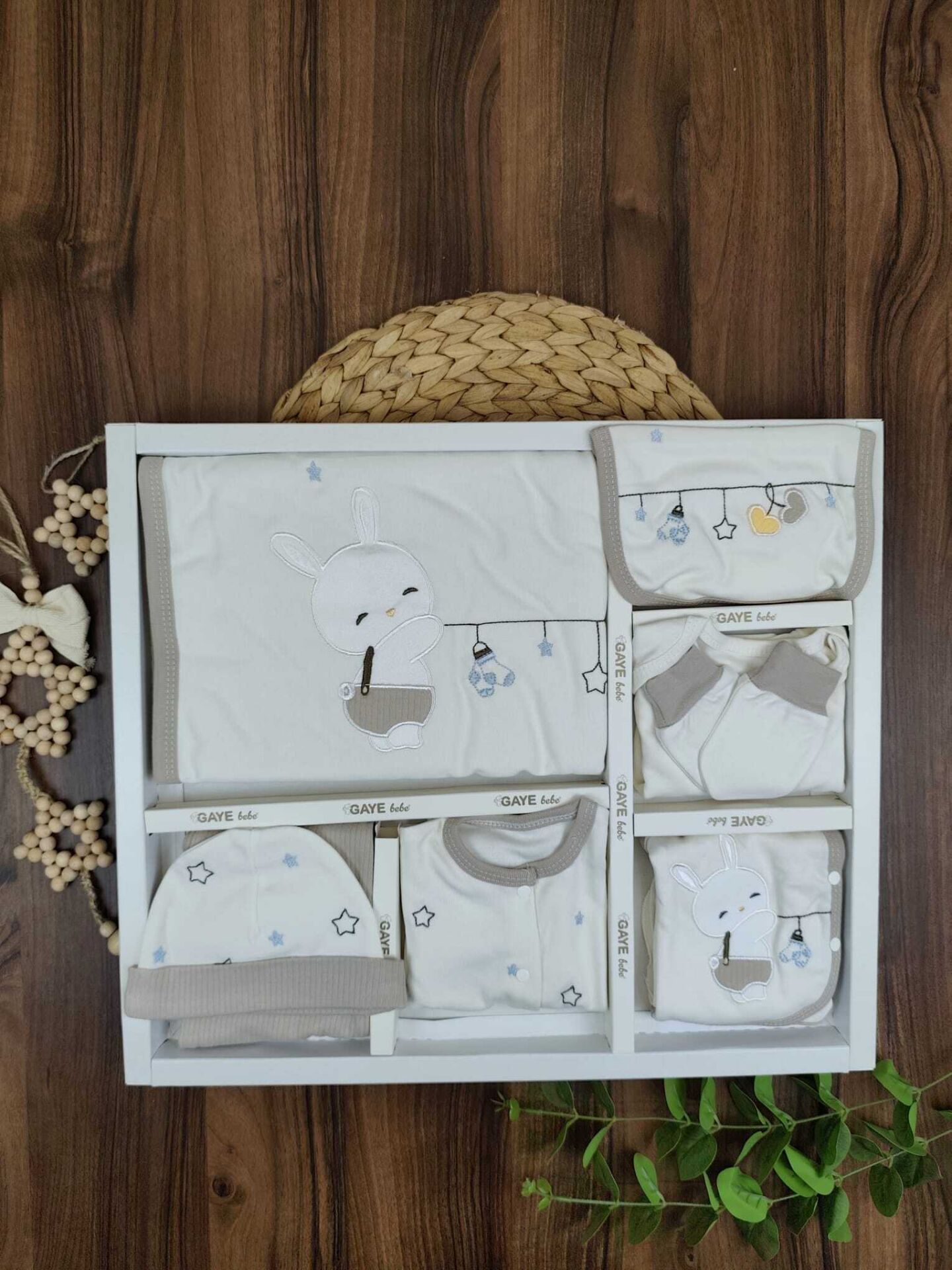 Gaye Bebe 10 Parça Zıbın Set