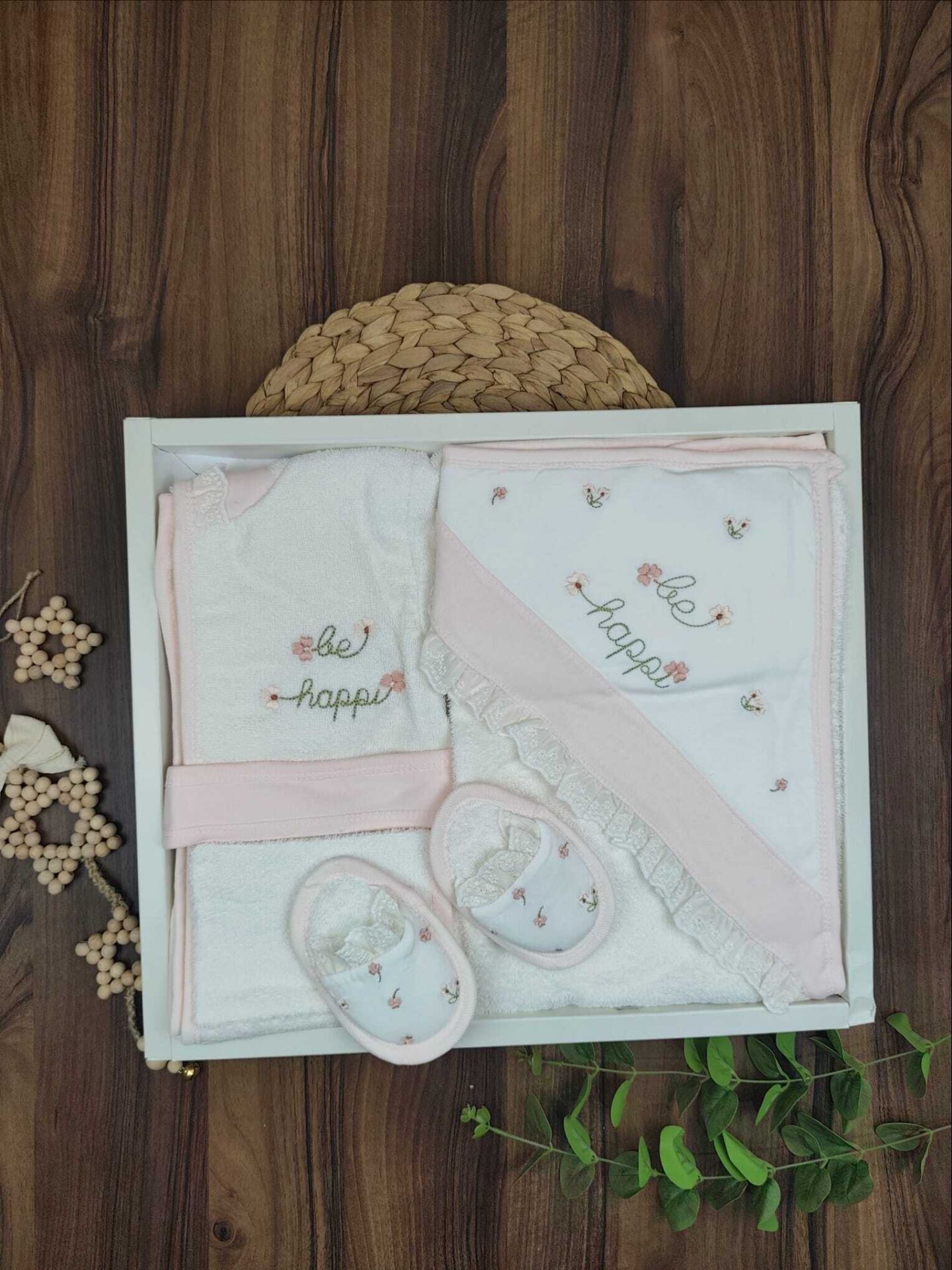 Gaye Bebe Kız Bornoz Set