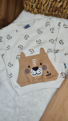 Nazar Roar Baskılı İnterlok Erkek Takım 18 Ay