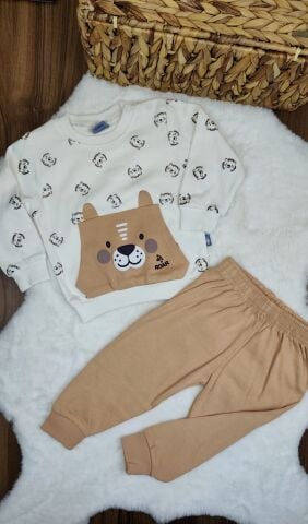 Nazar Roar Baskılı İnterlok Erkek Takım 18 Ay