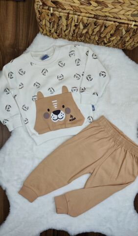 Nazar Roar Baskılı İnterlok Erkek Takım 2 Yaş